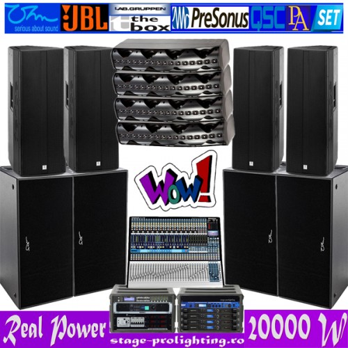Real power Live System PA SET Real power Live System PA SET